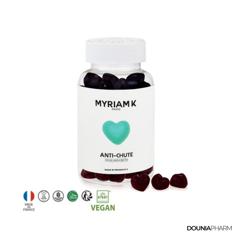 MYRIAM K Anti Chute Hair Vitamin 1 mois 60 Gummies Douniapharm