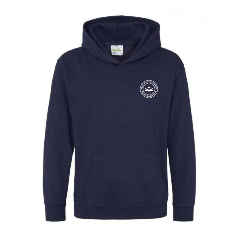 Sweat Capuche Brodé Coeur et Dos ENFANT