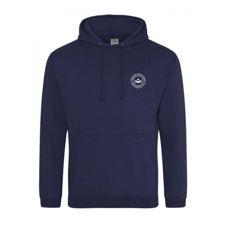 Sweat Capuche Brodé Coeur ADULTE