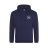 Sweat Capuche Brodé Coeur et Dos ADULTE