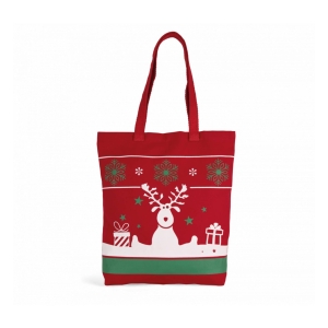 Sac Shopping Noël Logo Verso