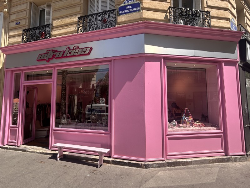 Une façade accueillante.