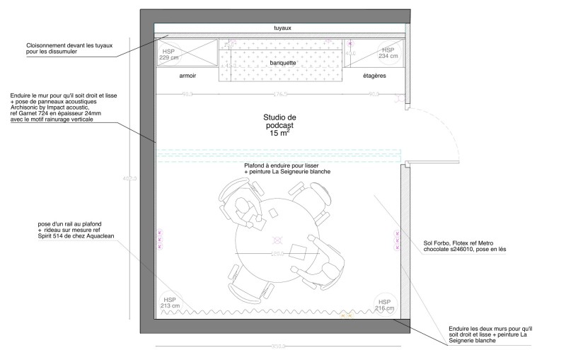 Création d'un studio d'enregistrement de podcast à Paris 19e : de la conception à la réalisation