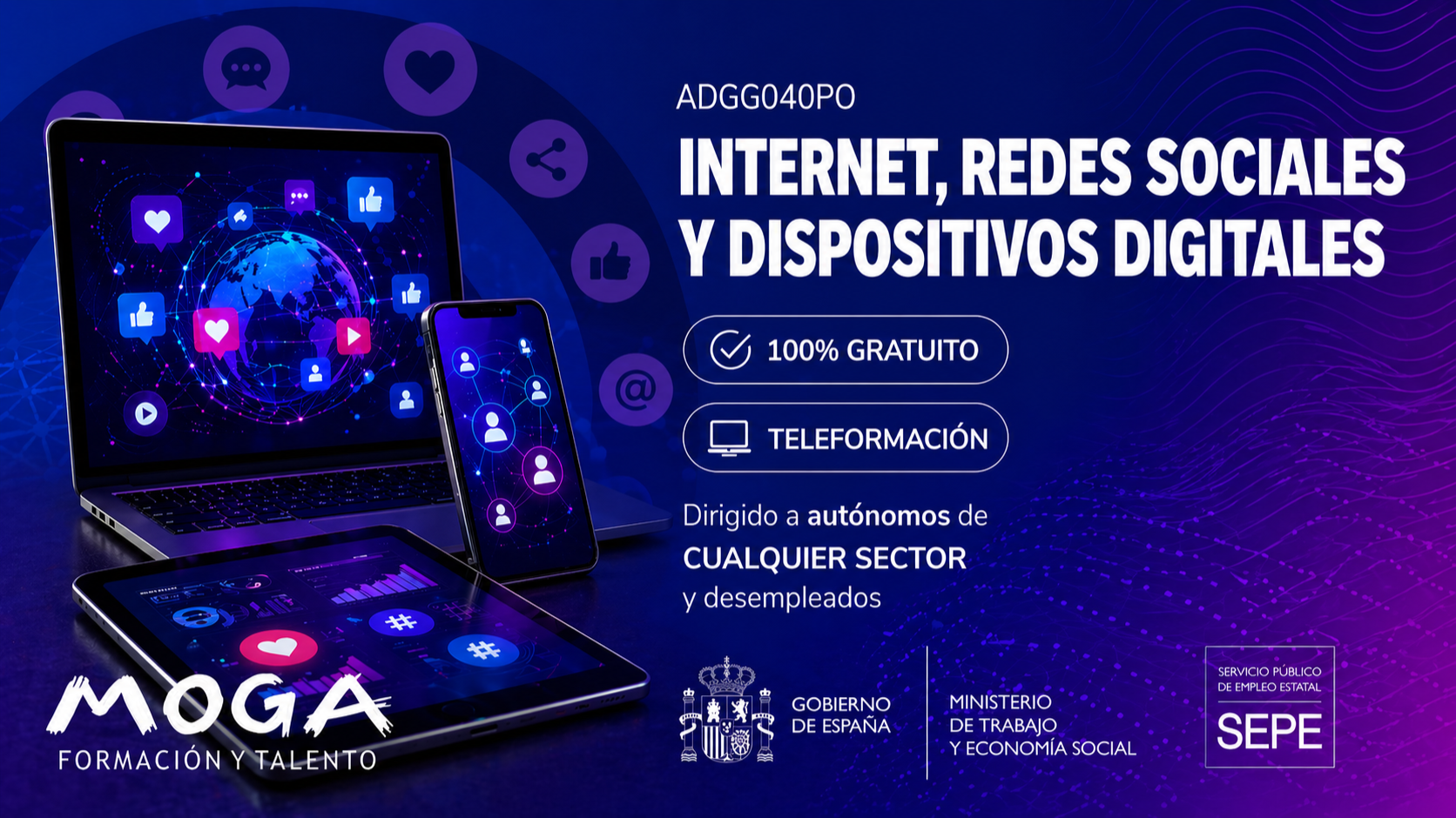 ADGG040PO INTERNET, REDES SOCIALES Y DISPOSITIVOS DIGITALES