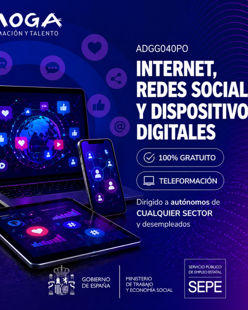 ADGG040PO INTERNET, REDES SOCIALES Y DISPOSITIVOS DIGITALES