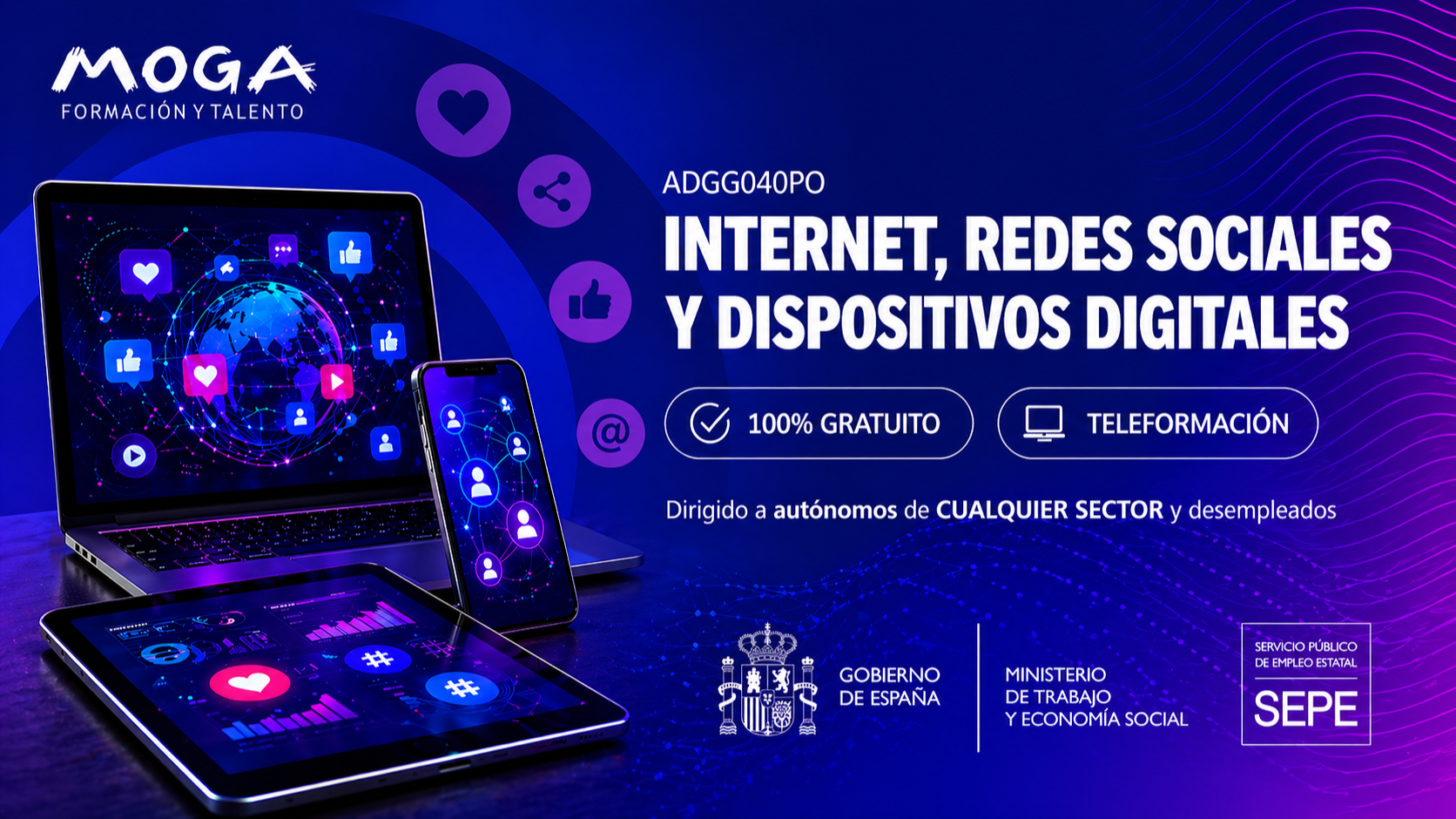 ADGG040PO INTERNET, REDES SOCIALES Y DISPOSITIVOS DIGITALES