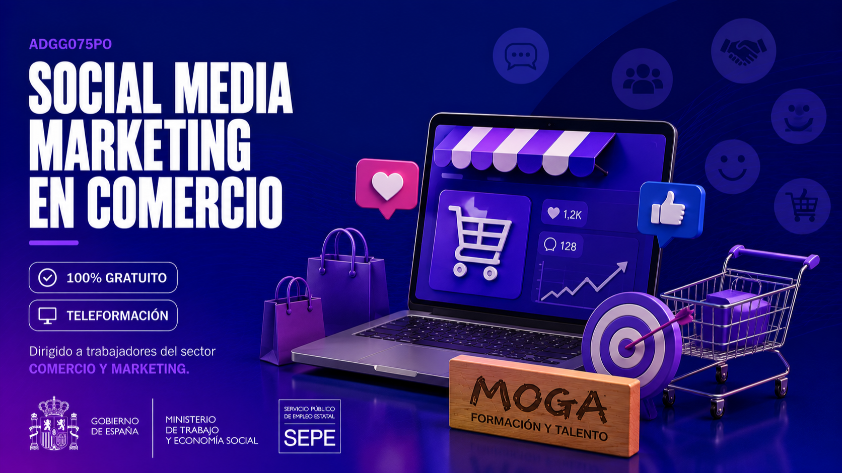 ADGG075PO SOCIAL MEDIA MARKETING EN COMERCIO