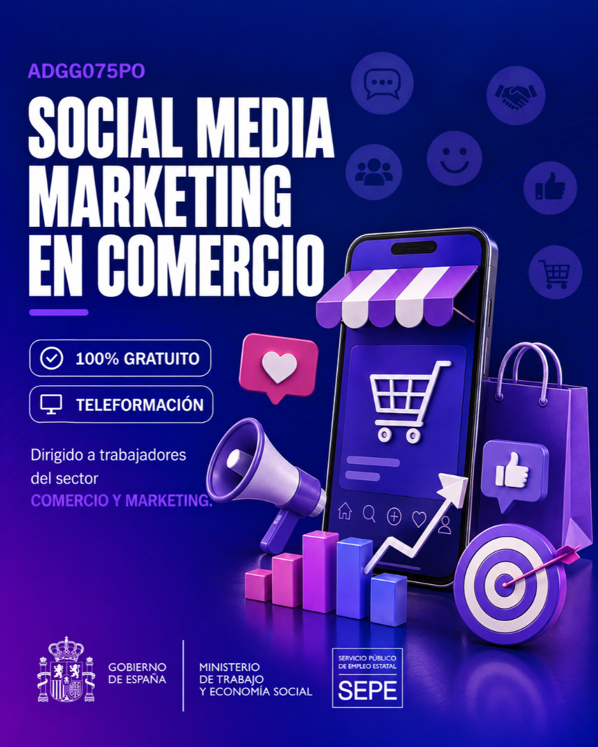 ADGG075PO SOCIAL MEDIA MARKETING EN COMERCIO