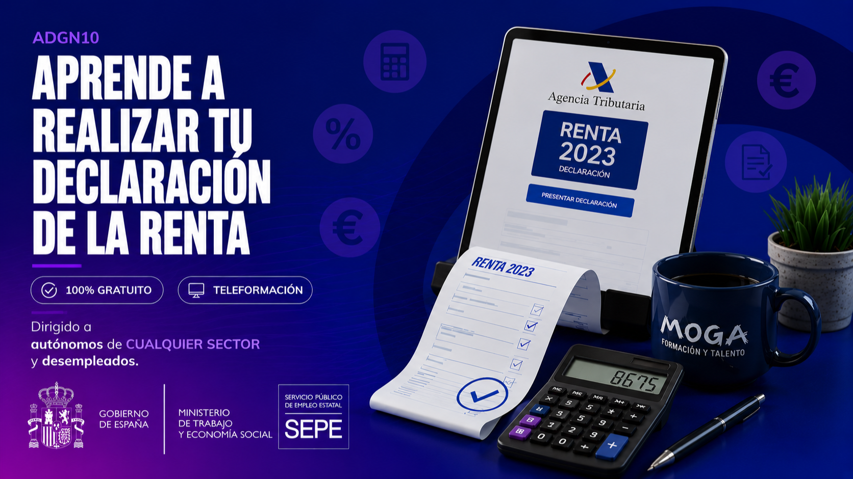 ADGN10 APRENDE A REALIZAR TU DECLARACION DE LA RENTA