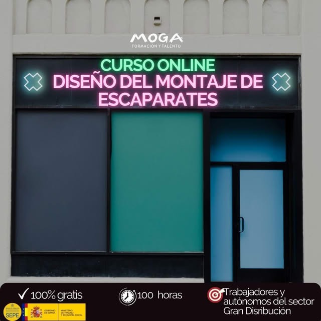 COMM022PO DISEÑO DEL MONTAJE DE ESCAPARATES