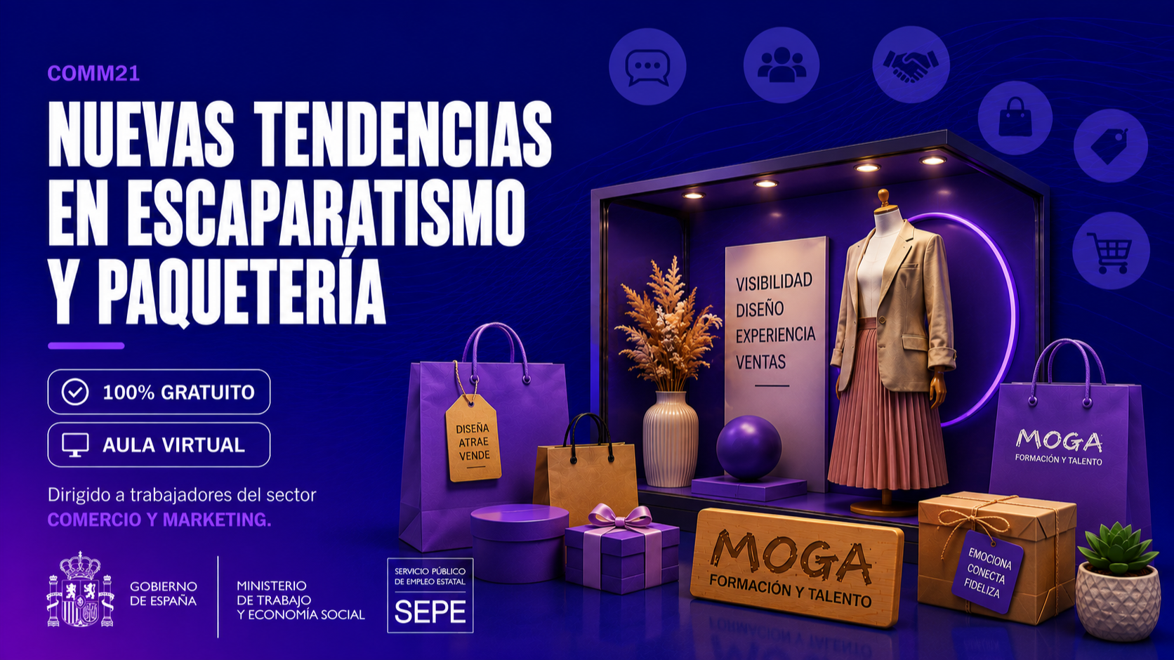 COMM21 NUEVAS TENDENCIAS EN ESCAPARATISMO Y PAQUETERIA