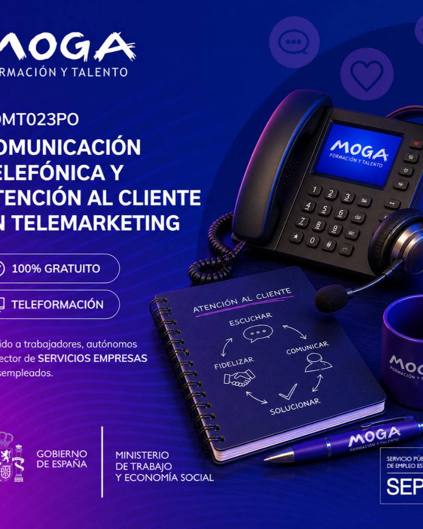 COMT023PO COMUNICACIÓN TELEFÓNICA Y ATENCIÓN AL CLIENTE EN TELEMARKETING