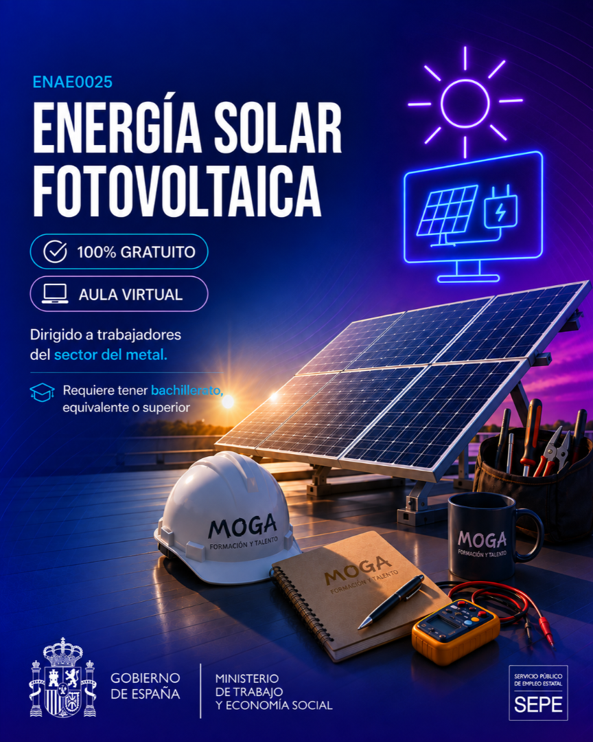 ENAE0025 ENERGÍA SOLAR FOTOVOLTAICA