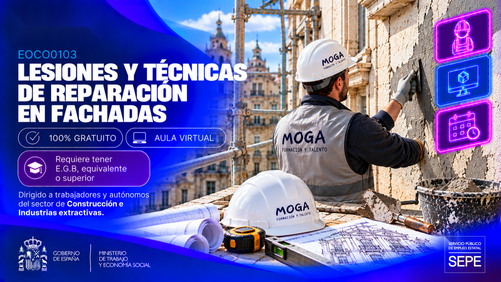 EOCO0103 LESIONES Y TÉCNICAS DE REPARACIÓN EN FACHADAS