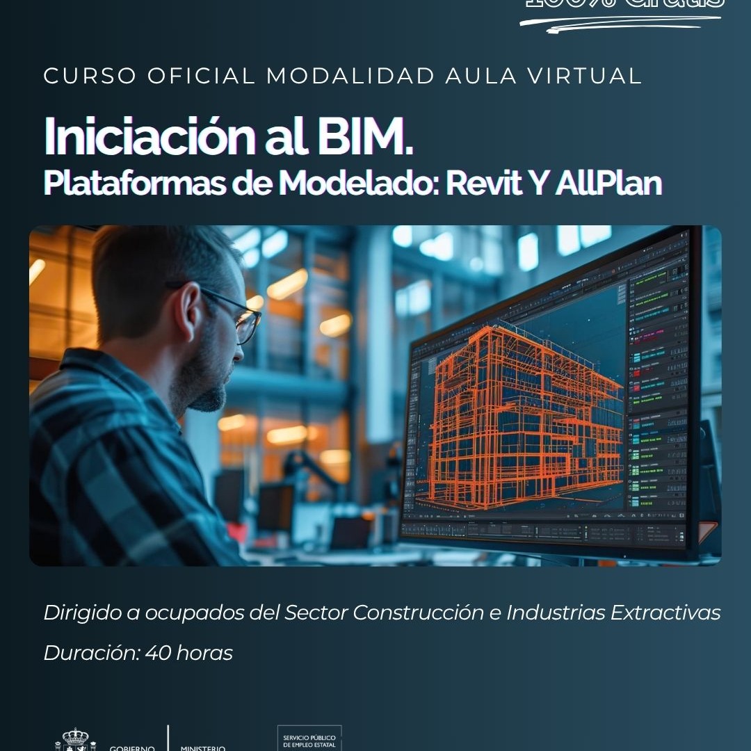 EOCO065PO INICIACIÓN AL BIM. PLATAFORMAS DE MODELADO: REVIT Y ALLPLAN