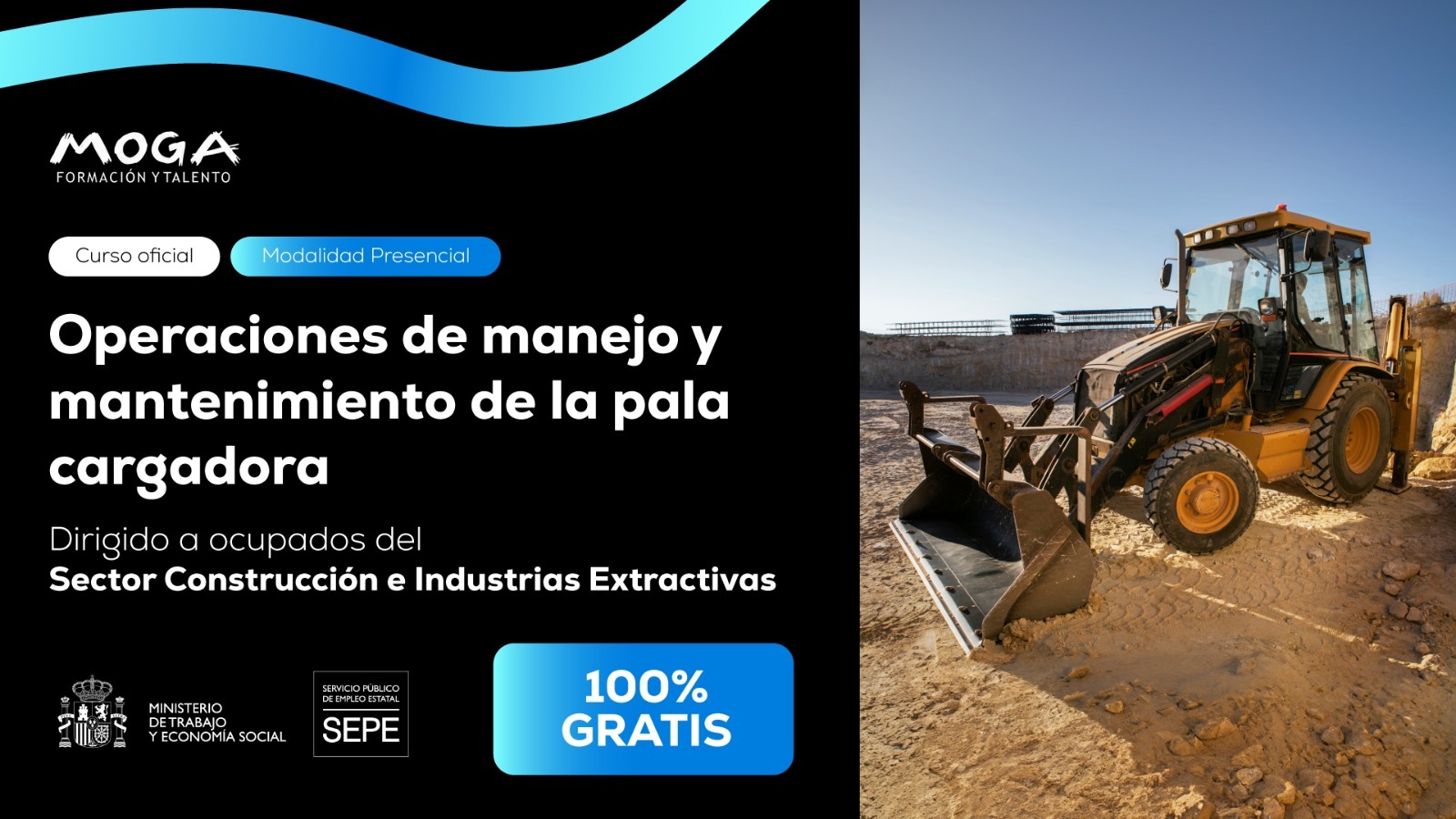 EOCQ018PO OPERACIONES DE MANEJO Y MANTENIMIENTO DE LA PALA CARGADORA Asturias