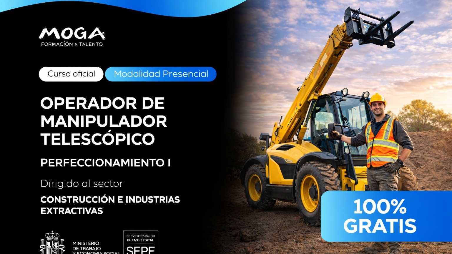 EOCQ021PO OPERADOR DE MANIPULADOR TELESCÓPICO. PERFECCIONAMIENTO I