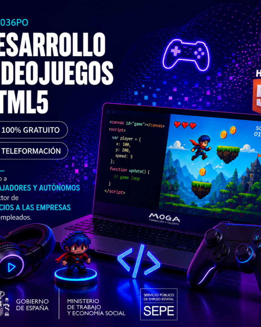 IFCT036PO DESARROLLO VIDEOJUEGOS HTML5