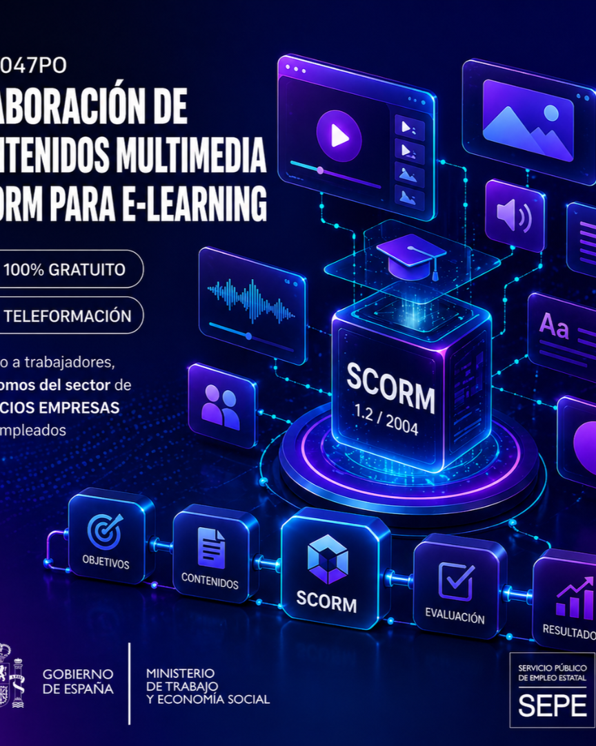 IFCT047PO ELABORACIÓN DE CONTENIDOS MULTIMEDIA SCORM PARA E-LEARNING