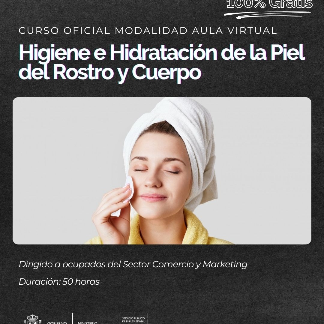 IMPE015PO HIGIENE E HIDRATACIÓN DE LA PIEL DEL ROSTRO Y CUERPO