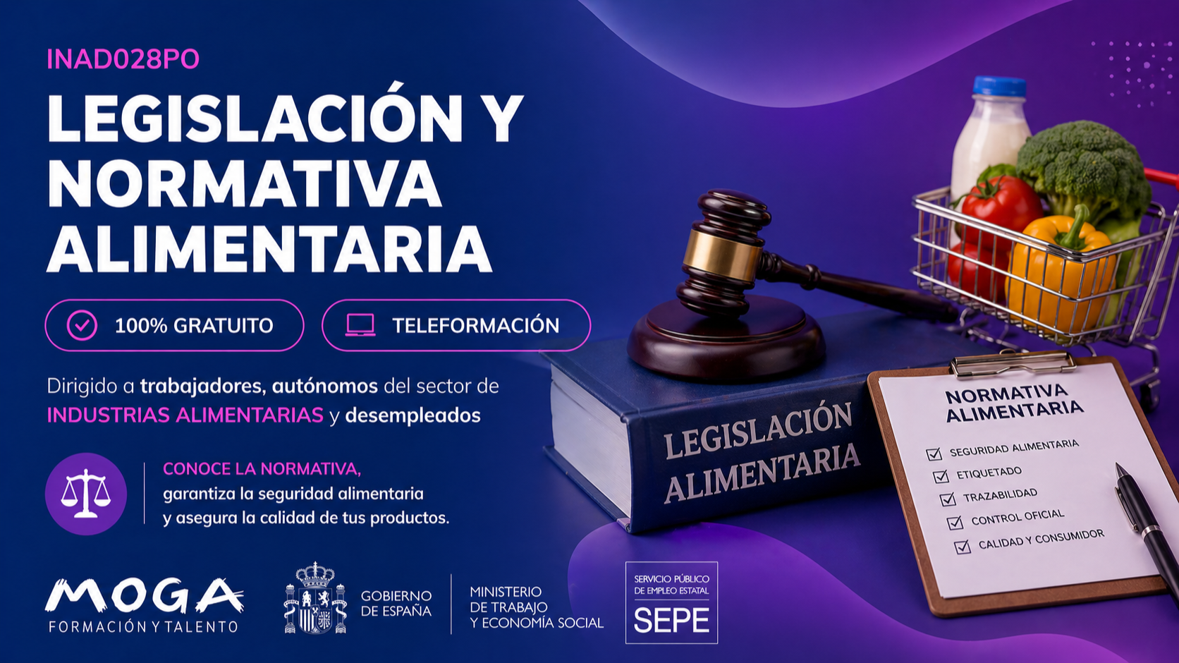 INAD028PO LEGISLACIÓN Y NORMATIVA ALIMENTARIA