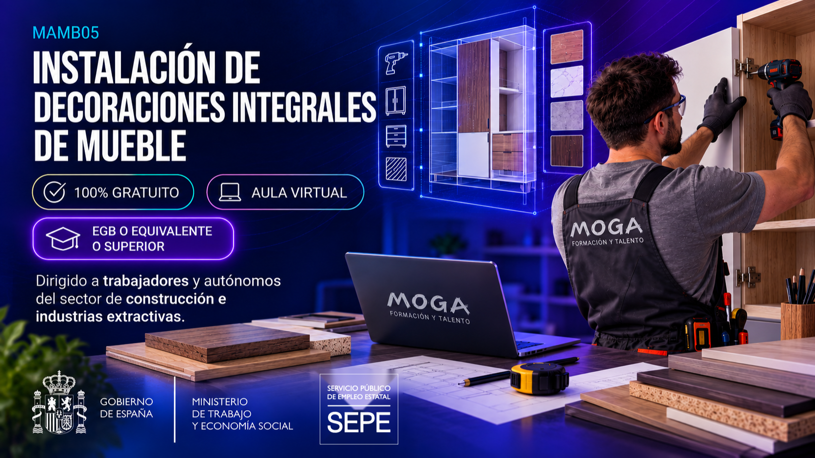MAMB05  INSTALACIÓN DE DECORACIONES INTEGRALES DE MUEBLE