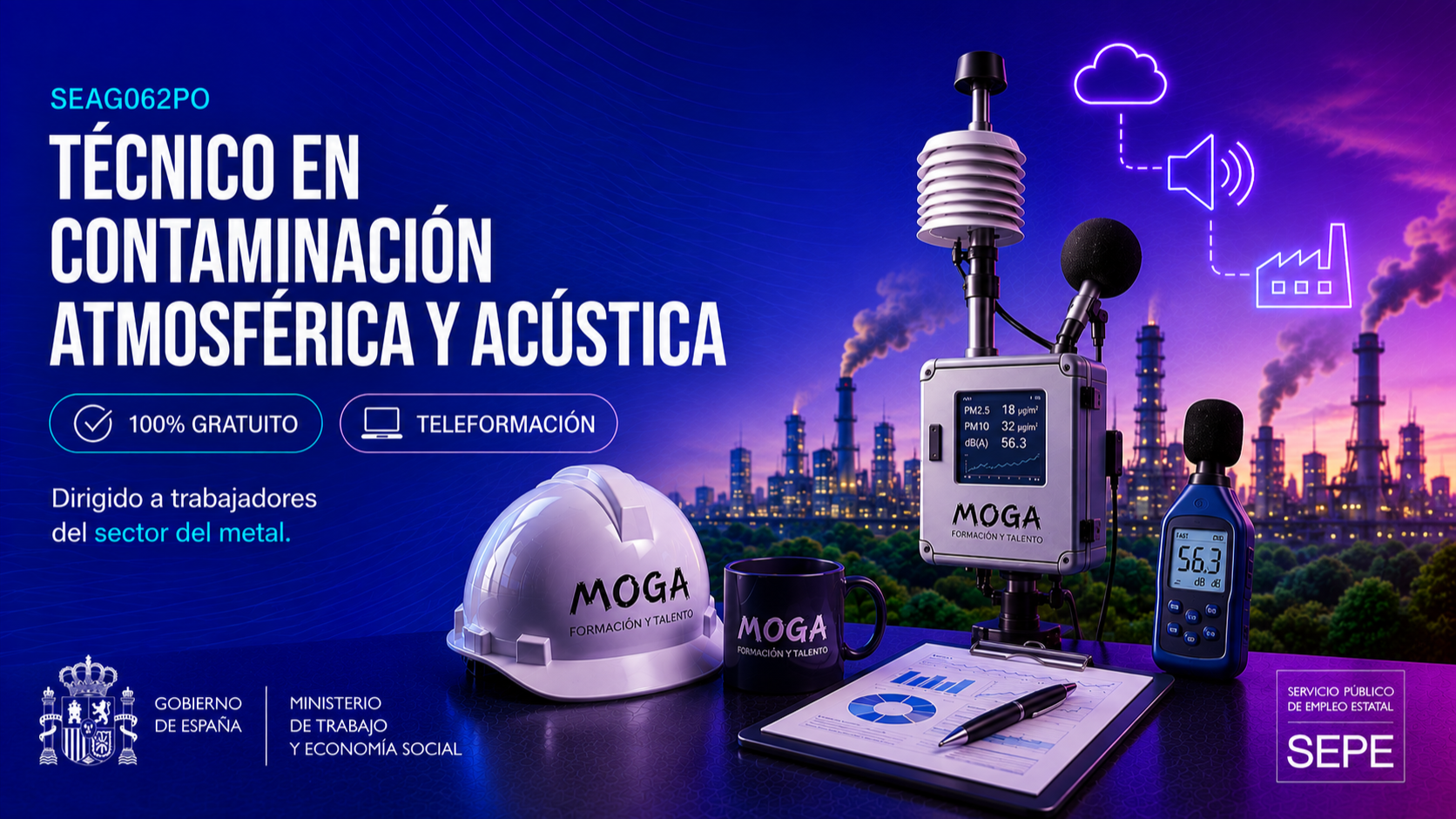 SEAG062PO TÉCNICO EN CONTAMINACIÓN ATMOSFÉRICA Y ACÚSTICA