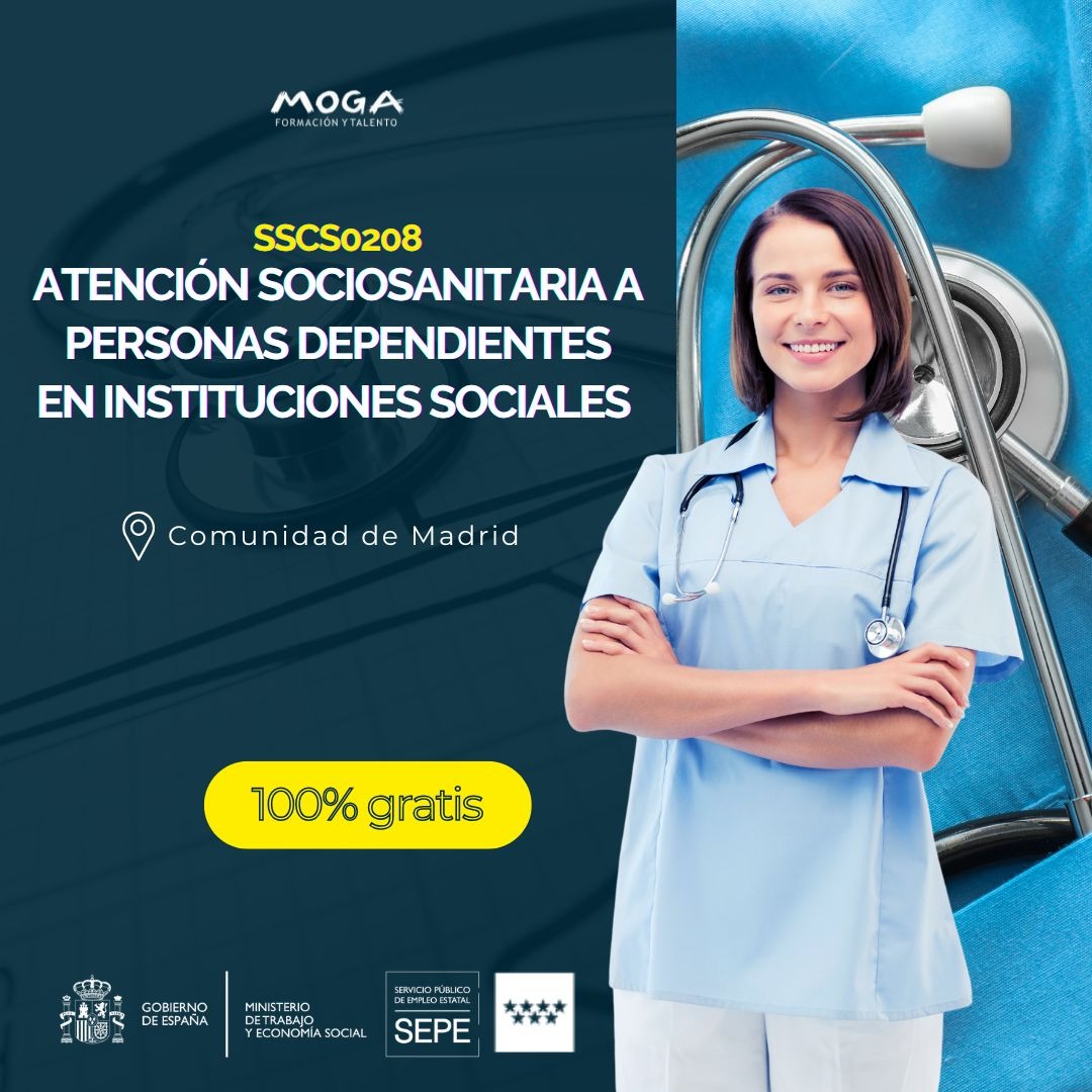 SSCS0208 ATENCIÓN SOCIOSANITARIA A PERSONAS DEPENDIENTES EN INSTITUCIONES SOCIALES