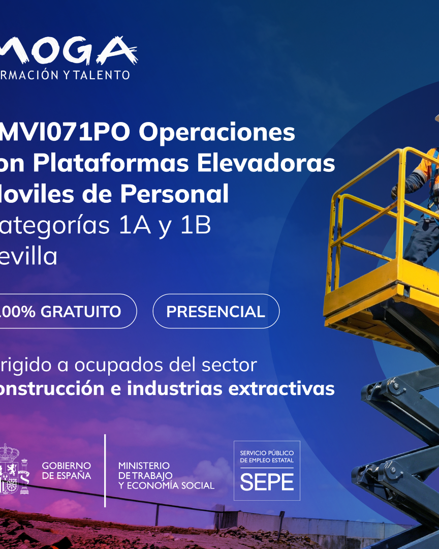 TMVI071PO OPERACIONES CON PLATAFORMAS ELEVADORAS MOVILES DE PERSONAL CATEGORIAS 1A Y 1B Sevilla