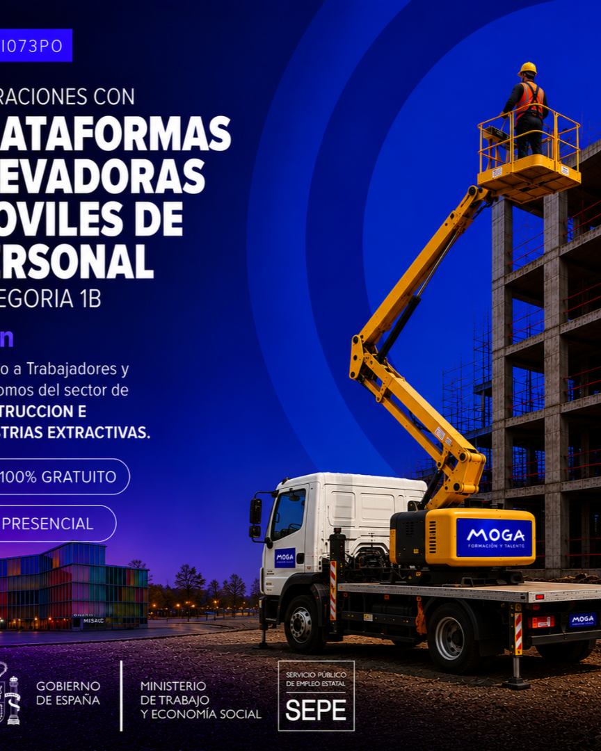 TMVI073PO OPERACIONES CON PLATAFORMAS ELEVADORAS MOVILES DE PERSONAL CATEGORIAS 1B León
