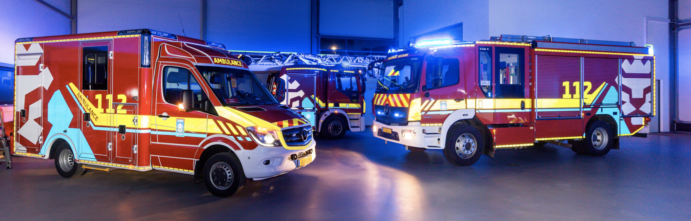 Banner Corps grand-ducal d'incendie et de secours (CGDIS)