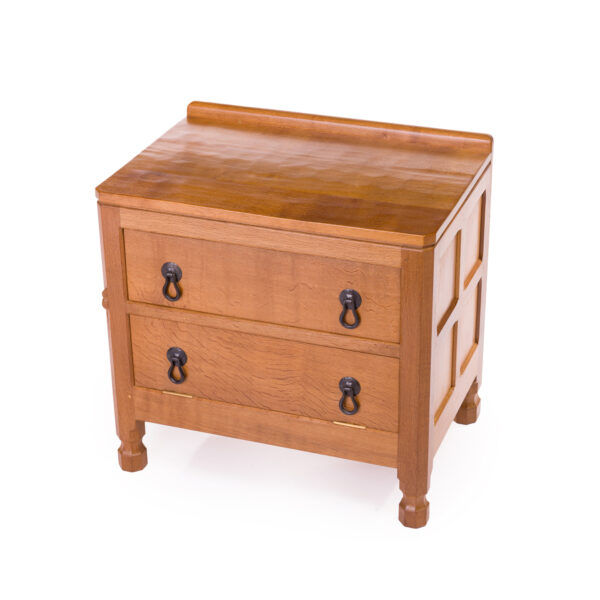 Classic Mouseman Oak Television DVD Table SOLD