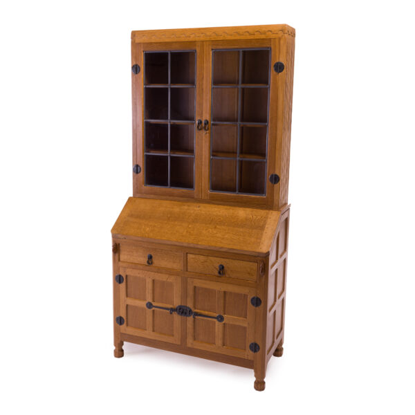 Classic Mouseman Bureau/Bookcase