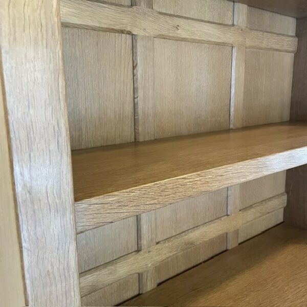 Classic Mouseman 6'4" High Bookcase With Seven fixed Shelves