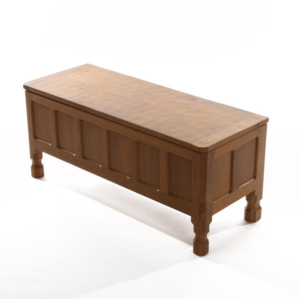 Mouseman Oak Blanket Chest 3' 6"  W