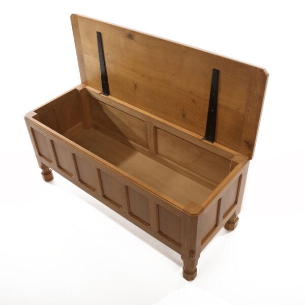 Mouseman Oak Blanket Chest 3' 6"  W