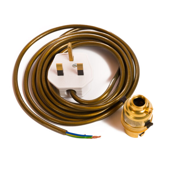 Electrical Wiring Kit for Lamp           3 Metres