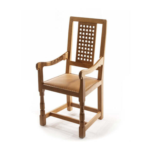 Mouseman Oak Coxwold Arm Chair