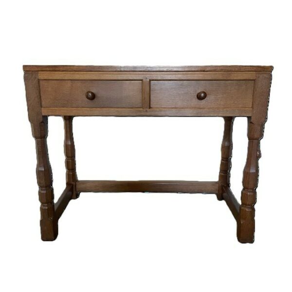 Classic Mouseman Hall Table