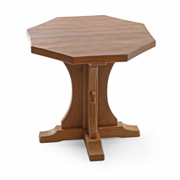 Mouseman Oak Octagonal Coffee Table