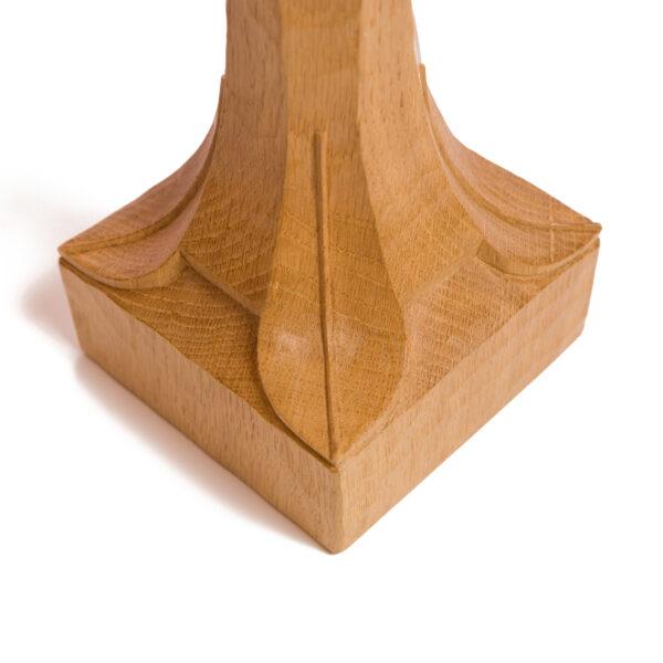 Mouseman Oak Small Table Lamp