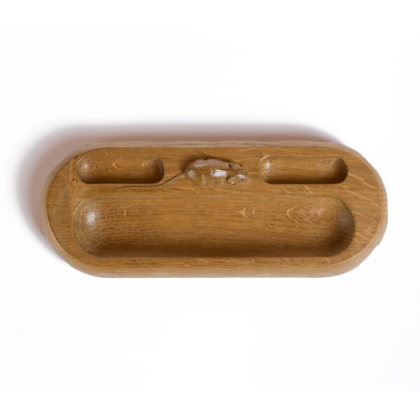 Mouseman Oak Pen Tray
