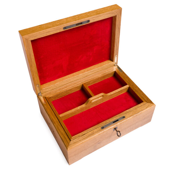 Mouseman Oak Jewellery Box