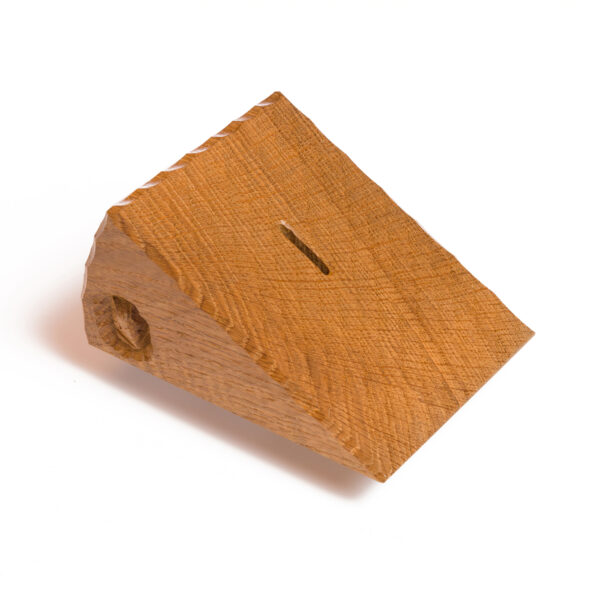 Mouseman Oak Money Box  Wedge of Cheese
