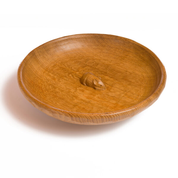 Mouseman Oak Fruit Bowl