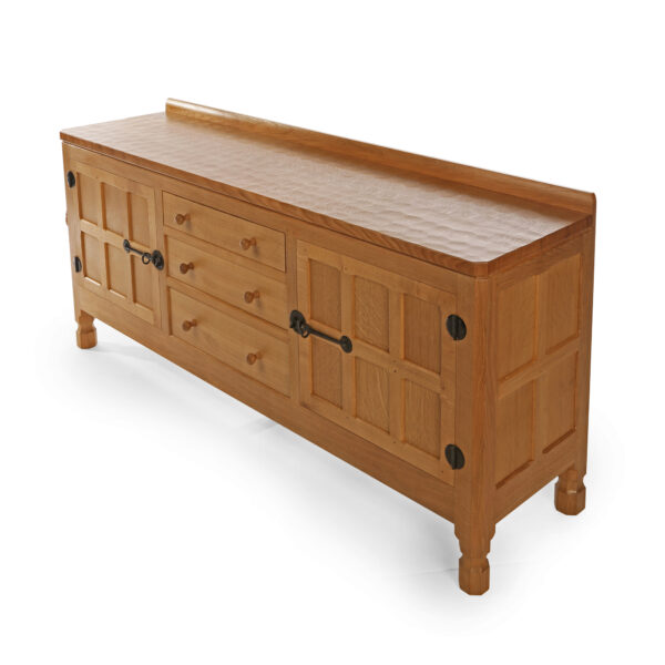 Mouseman Oak Sideboard 6'W