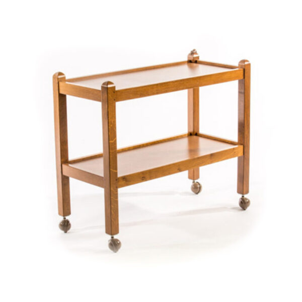 Classic Mouseman Dinner Wagon - SOLD