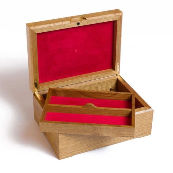 Mouseman Oak Keepsafe Box