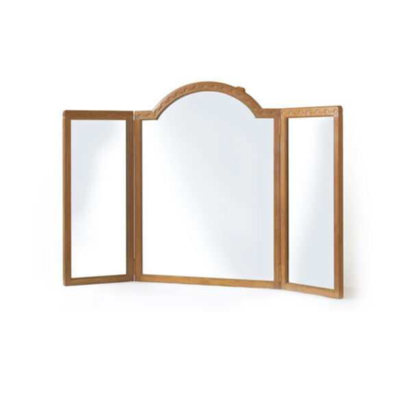 Mouseman Oak Wing Mirror 3' 11" W