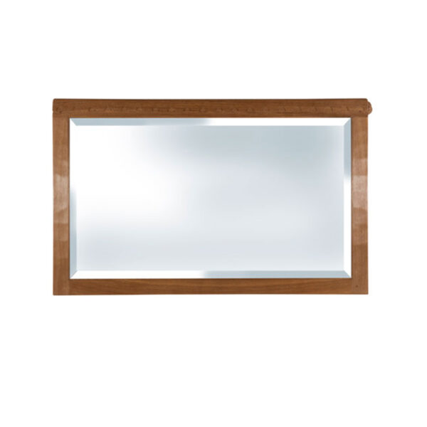 Mouseman Oak Landscape Wall Mirror